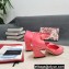 Dolce & Gabbana Heel 6.5cm/10.5cm Patent leather Mary Janes Pink with Geometric Heel 2022