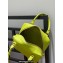 Loewe Amazona 19 square bag in nappa calfskin Lime Yellow