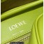 Loewe Amazona 19 square bag in nappa calfskin Lime Yellow