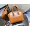 Givenchy Small Antigona Bag in Box Leather Brown with Chain