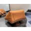 Givenchy Small Antigona Bag in Box Leather Brown with Chain