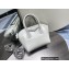 Givenchy Mini Antigona Bag in Box Leather White with Chain