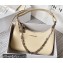Givenchy Small Moon Cut Out Bag in Leather Beige
