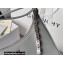 Givenchy Small Moon Cut Out Bag in Leather Light Gray