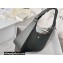 Givenchy Small Moon Cut Out Bag in Leather Dark Gray