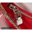 Givenchy Small Moon Cut Out Bag in Leather Red