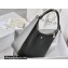 Givenchy Medium Moon Cut Out Bag in Leather Dark Gray