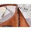 Givenchy Medium Moon Cut Out Bag in Leather Brown