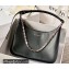 Givenchy Medium Moon Cut Out Bag in Leather Black