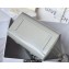 Givenchy Mini Antigona Lock Bag in Box Leather Gray