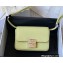 Givenchy Small 4G Bag in Box Leather Light Green