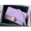 Givenchy Medium 4G Bag in Box Leather with Chain Lilac