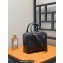 Loewe Amazona 19 square bag in nappa calfskin Black