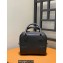 Loewe Amazona 19 square bag in nappa calfskin Black