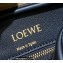 Loewe Amazona 19 square bag in nappa calfskin Black