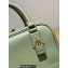 Loewe Amazona 19 square bag in nappa calfskin Green