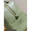 Loewe Amazona 19 square bag in nappa calfskin Green