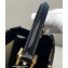 Fendi Peekaboo Iconic Mini Bag in Vintage Effect Lambskin Black