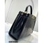 Fendi Peekaboo Iconic Medium Bag in Vintage Effect Lambskin Black