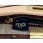 Fendi Peekaboo Iconic Mini Bag Brown in Calfskin Leather with FF Lining