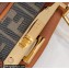 Fendi Peekaboo Iconic Mini Bag Caramel in Calfskin Leather with FF Lining
