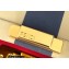 Fendi Peekaboo Iconic Medium Bag in Leather Red with Stripe Lining