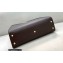 Fendi Peekaboo Iconic Medium Bag in Leather Coffee with Stripe Lining