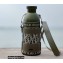 Dior Aqua Bottle Holder Green with Shoulder Strap