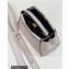 Fendi Peekaboo Iconic Mini Bag in Calfskin Leather Creamy with FF Lining