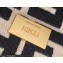 Fendi Peekaboo Iconic Mini Bag Creamy/Black in Calfskin Leather with FF Lining