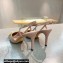Valentino Heel 8cm Crystal VLogo Signature Calfskin Slingback Pumps Nude