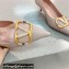 Valentino Heel 4cm Crystal VLogo Signature Calfskin Pumps Nude