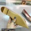 Valentino Crystal VLogo Signature Calfskin Ballet Flats Nude