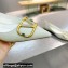 Valentino Crystal VLogo Signature Calfskin Ballet Flats White