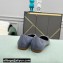 Valentino VLogo Signature Calfskin Ballet Flats Patent Dusty Blue