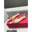 Valentino VLogo Signature Slingback Ballet Flats Nude