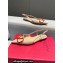 Valentino VLogo Signature Slingback Ballet Flats Nude