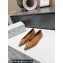 Valentino VLogo Signature Ballet Flats Brown