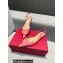 Valentino VLogo Signature Slingback Ballet Flats Pink
