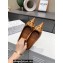 Valentino VLogo Signature Ballet Flats Brown