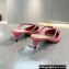 Valentino Heel 4cm VLogo Signature Patent Leather Mules Pink