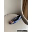 Louis Vuitton Dauphine Madeleine Ballerinas Patent Blue