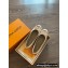 Louis Vuitton Dauphine Madeleine Ballerinas Patent White