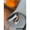 Louis Vuitton Dauphine Madeleine Ballerinas Patent White