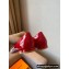 Louis Vuitton Dauphine Madeleine Ballerinas Patent Red