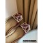 Louis Vuitton Dauphine Madeleine Ballerinas Patent Burgundy