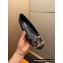 Louis Vuitton Dauphine Madeleine Ballerinas Monogram Canvas Black