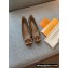 Louis Vuitton Heel 4.5cm Dauphine Madeleine Pumps Monogram Canvas Brown