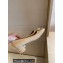 Louis Vuitton Heel 4.5cm LV Circle Madeleine Pumps Patent Nude
