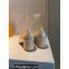 Louis Vuitton Heel 4.5cm LV Circle Madeleine Pumps Patent Nude